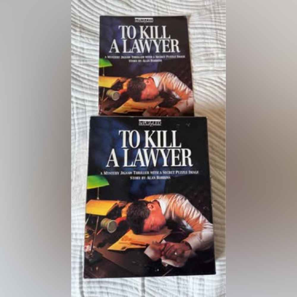 To Kill a Lawyer Jigsaw‎ Puzzle 500 piece mystery thriller complete story